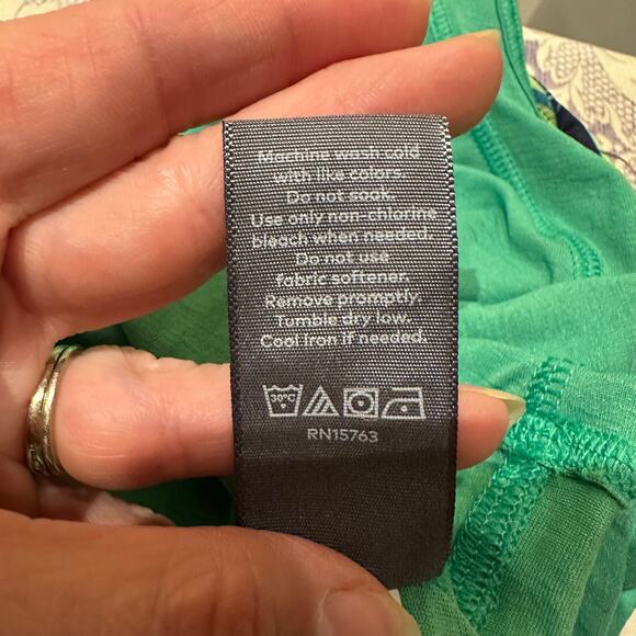 Champion size small workout tank with sports bra attached Lime green gym yoga - Picture 10 of 10